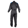 MECHANIC SUIT BLACK-DAZZLING BLUE - Dash Racegear