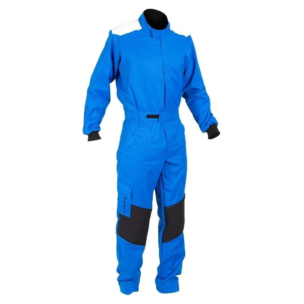 MECHANIC SUIT DAZZLING BLUE-WHITE - Dash Racegear