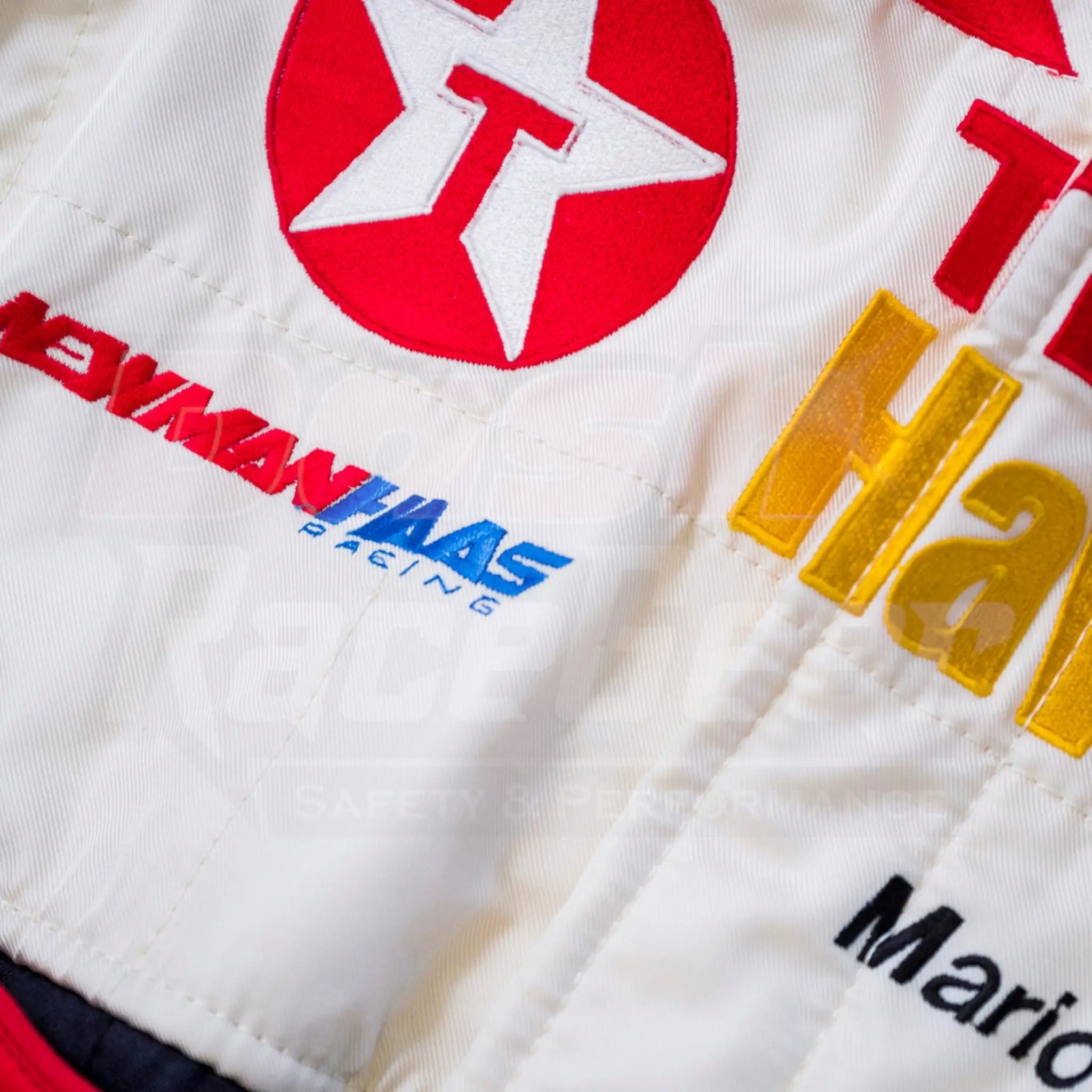 Mario Andretti Embroidered Race Suit