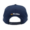 Maximilian Götz Cap Sponsor Flat Brim navy - Dash Racegear 