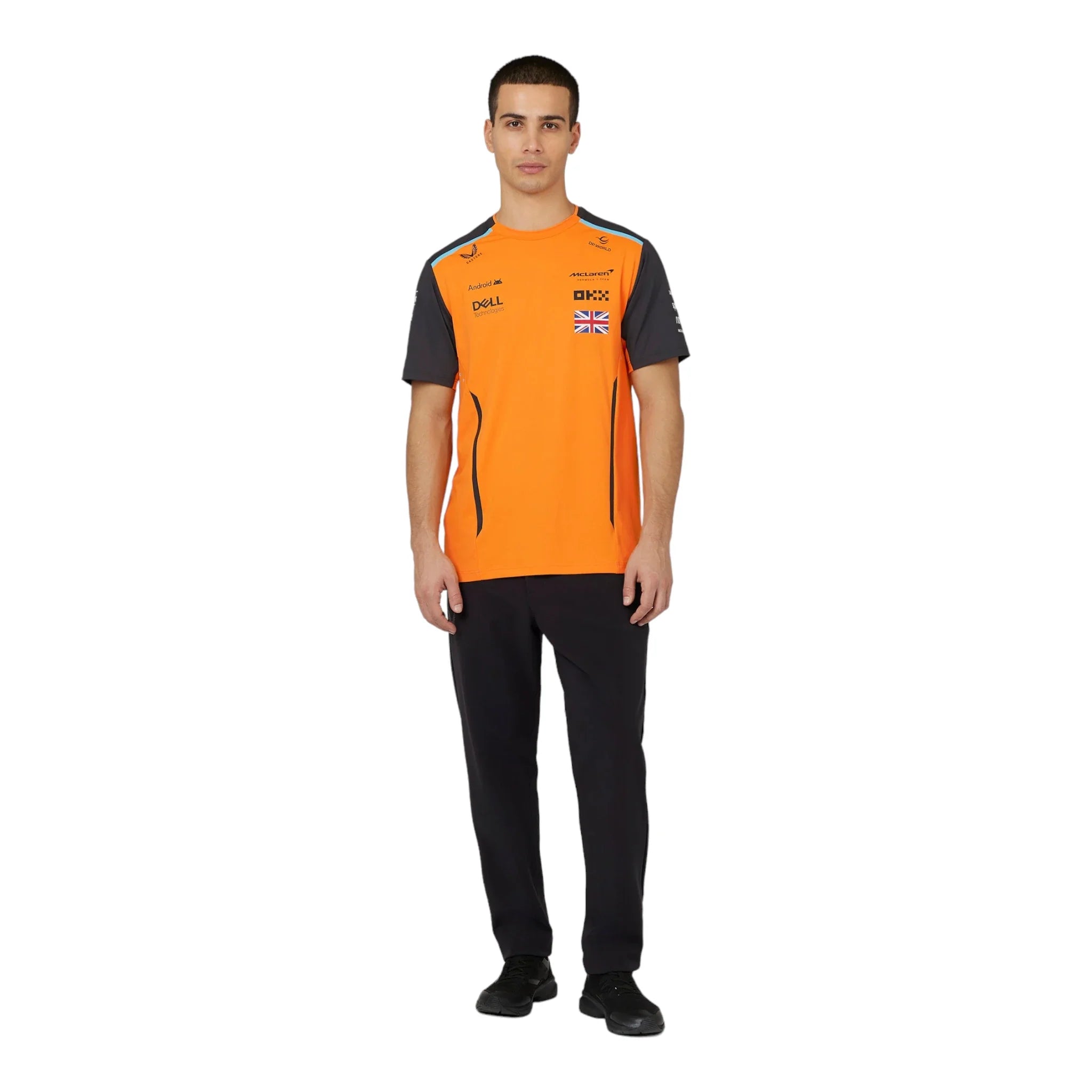 Mens Official Teamwear Set Up T-Shirt Lando Norris Formula 1