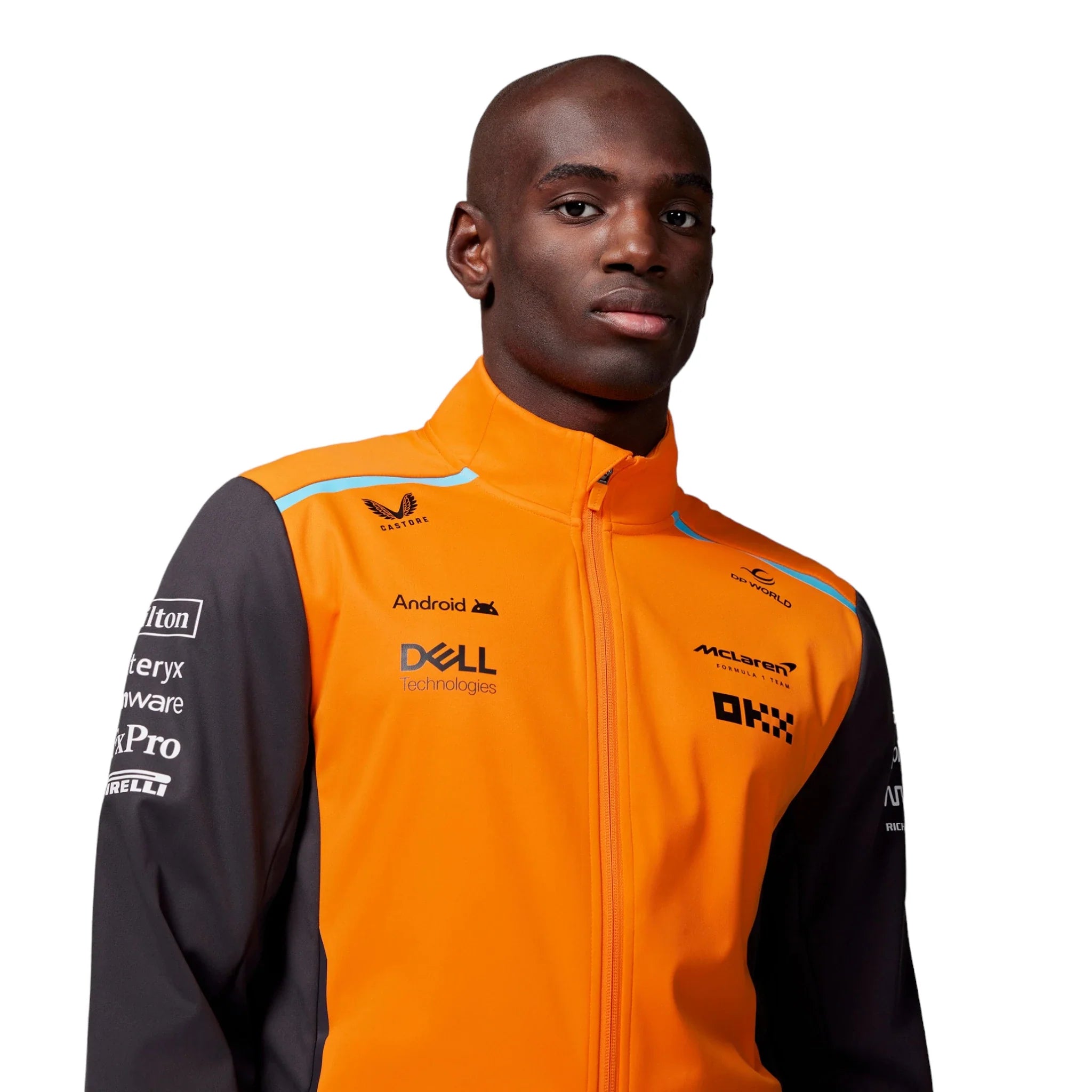 Mens Official Teamwear Soft Shell Jacket Formula 1