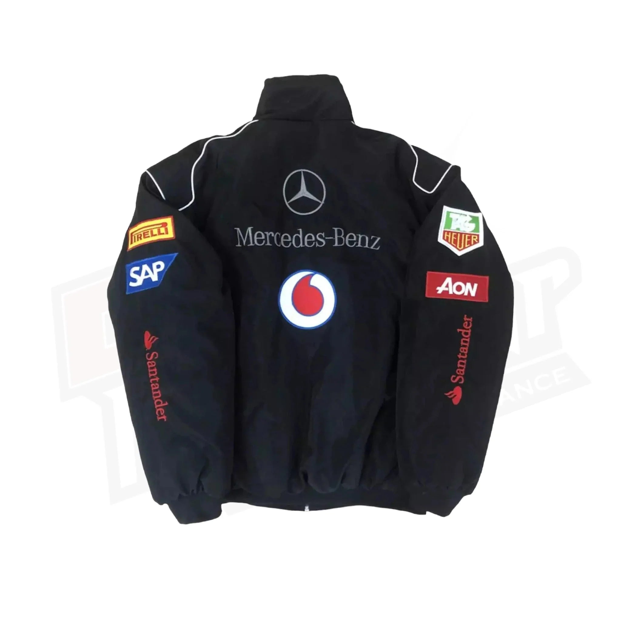 Mercedes AMG F1 Y2K Racing Bomber Style Jacket Dash Racegear