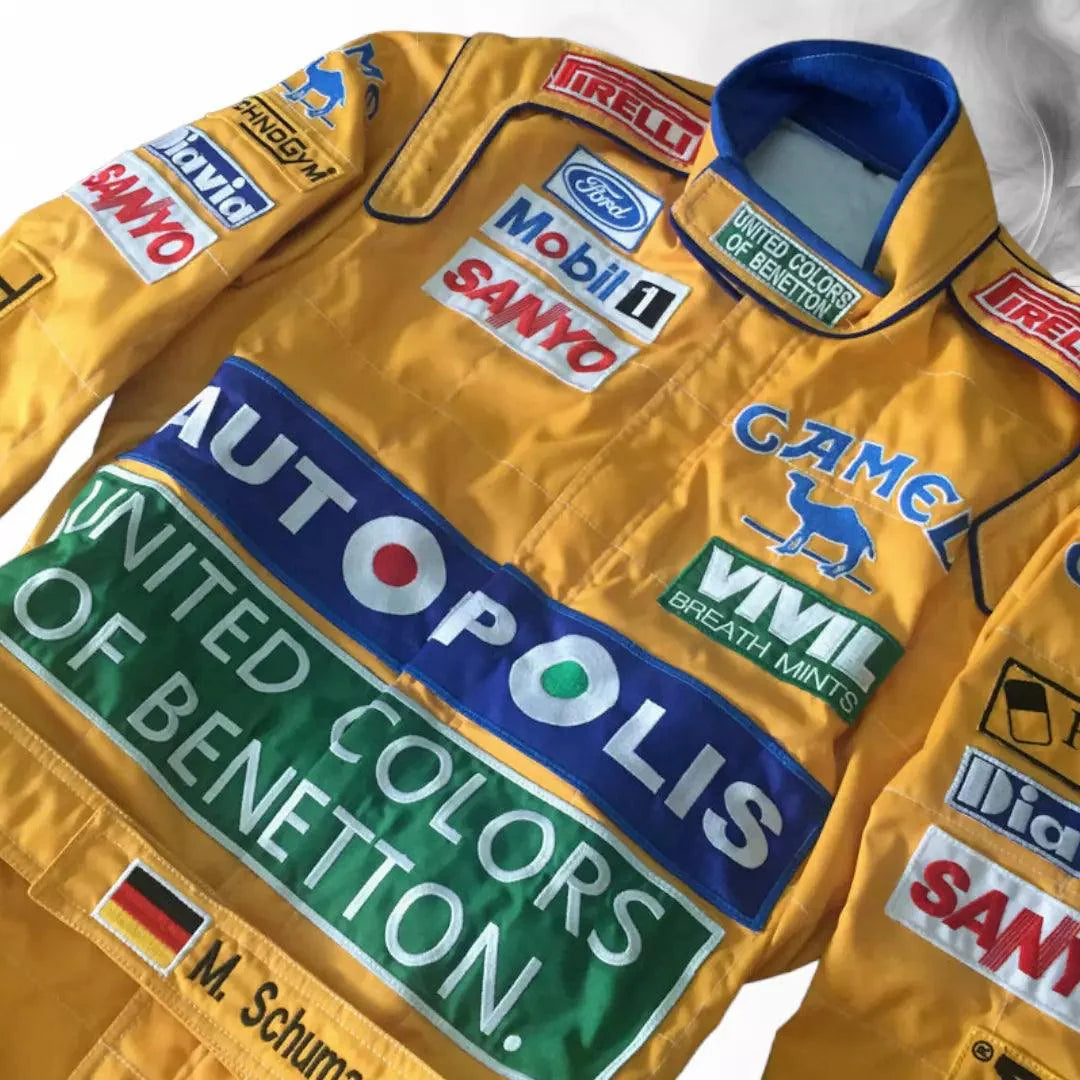 Michael Schumacher 1992 Replica Racing Suit DASH RACEGEAR