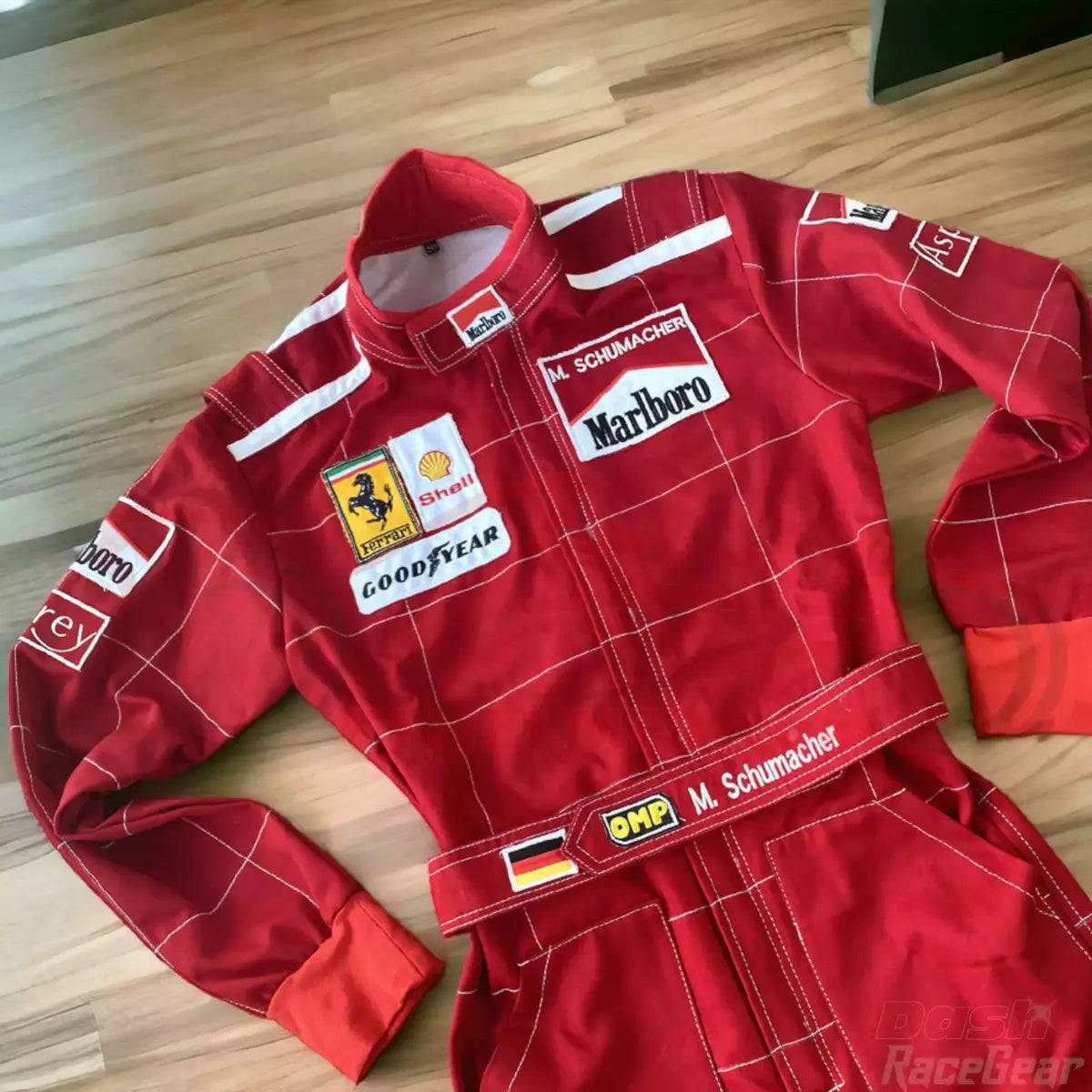 Michael Schumacher 1996 Ferrari F1 Embroidered Racing Suit