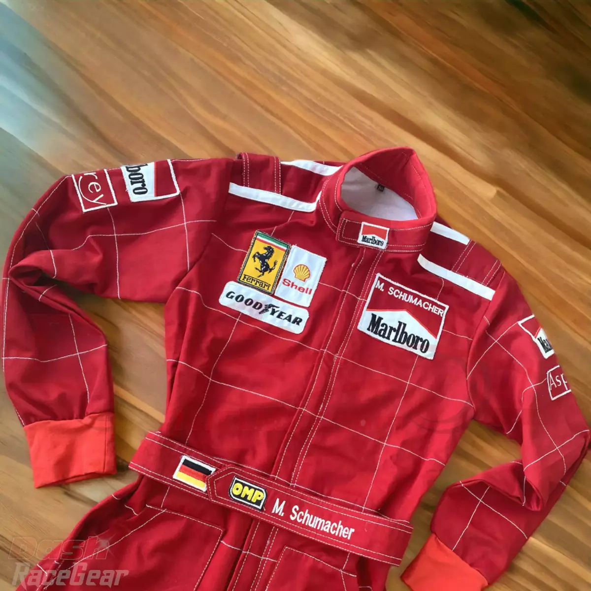 Michael Schumacher 1996 Ferrari F1 Embroidered Racing Suit