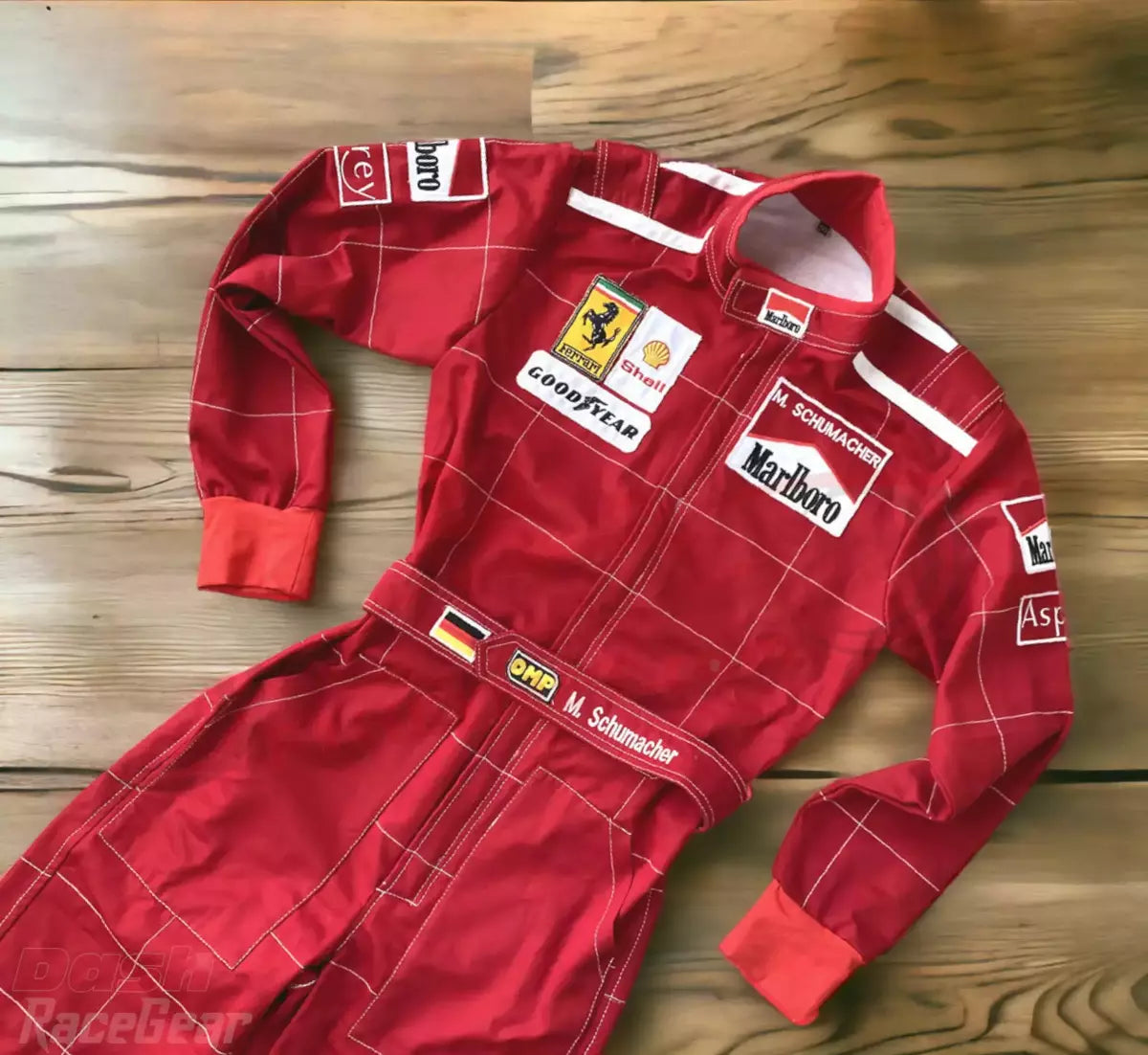 Michael Schumacher 1996 Ferrari F1 Embroidered Racing Suit