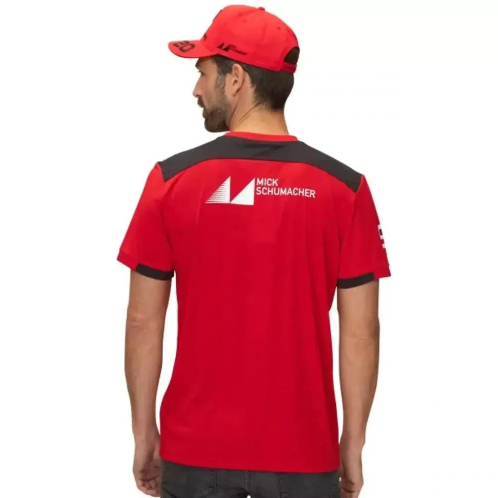 Mick Schumacher T-Shirt red - Dash Racegear 