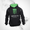 Monster Energy Customised Fleece Hoddie | Dash Racegear DASH RACEGEAR