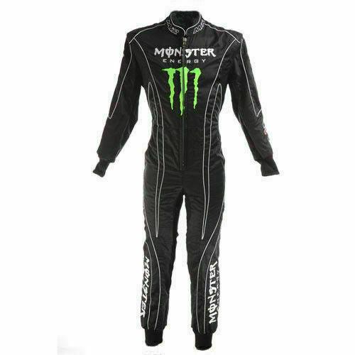 Monster energy Sublimation Printed Race Suit DASH RACEGEAR