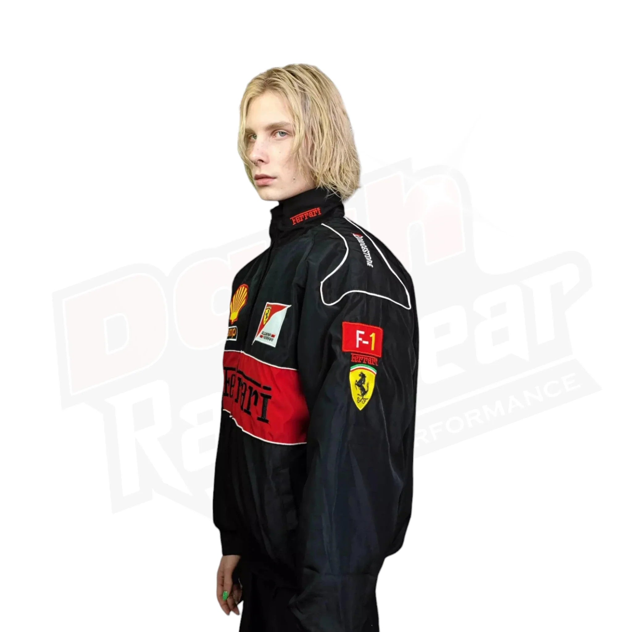 Multi Patch Ferrari F1 Racing Jacket Dash Racegear