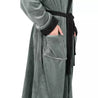 New Unisex Fleece Hooded Bathrobes - Dash Racegear 