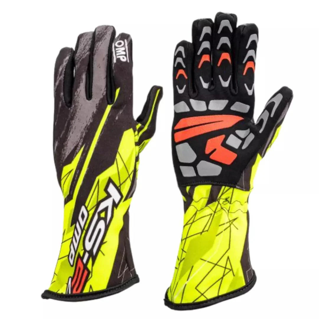 OMP KS-2R Kart Gloves – Child Sizes DASH RACWGEAR