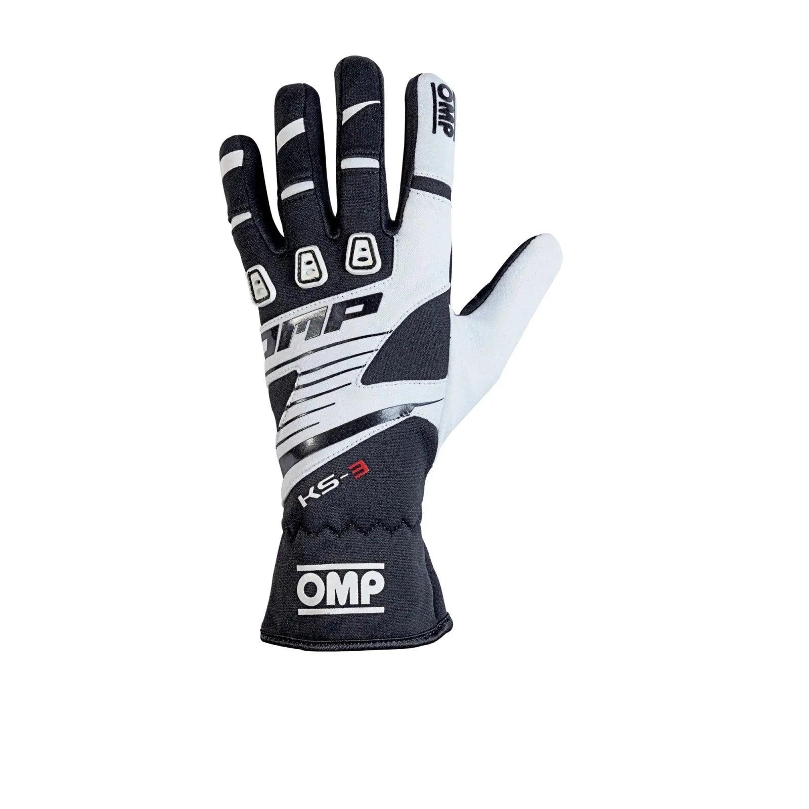 OMP KS-3 Kart Gloves - Adult Sizes - Dash Racegear 