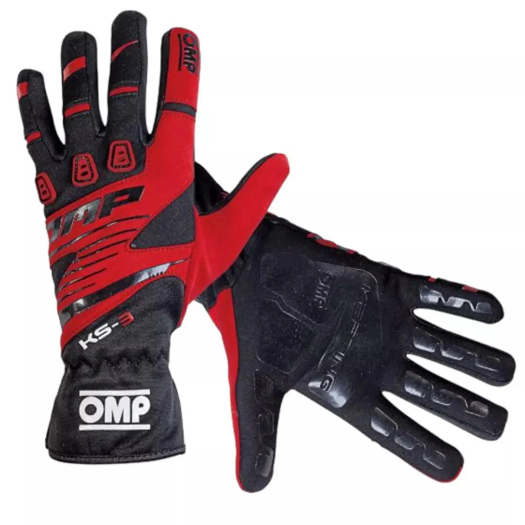 OMP KS-3 Kids Karting Gloves DASH RACWGEAR