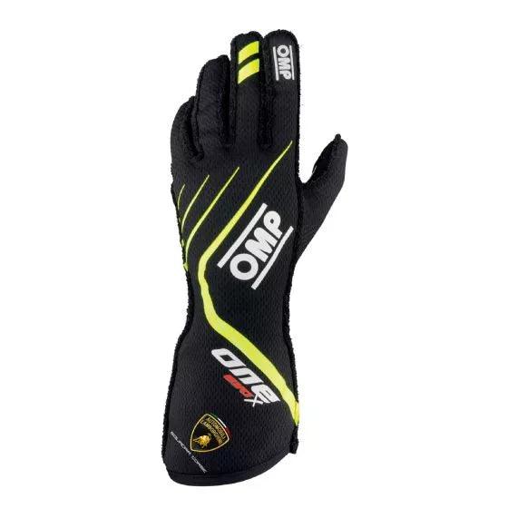 OMP One Evo X Race Gloves - Automobili Lamborghini Collection DASH RACEGEAR