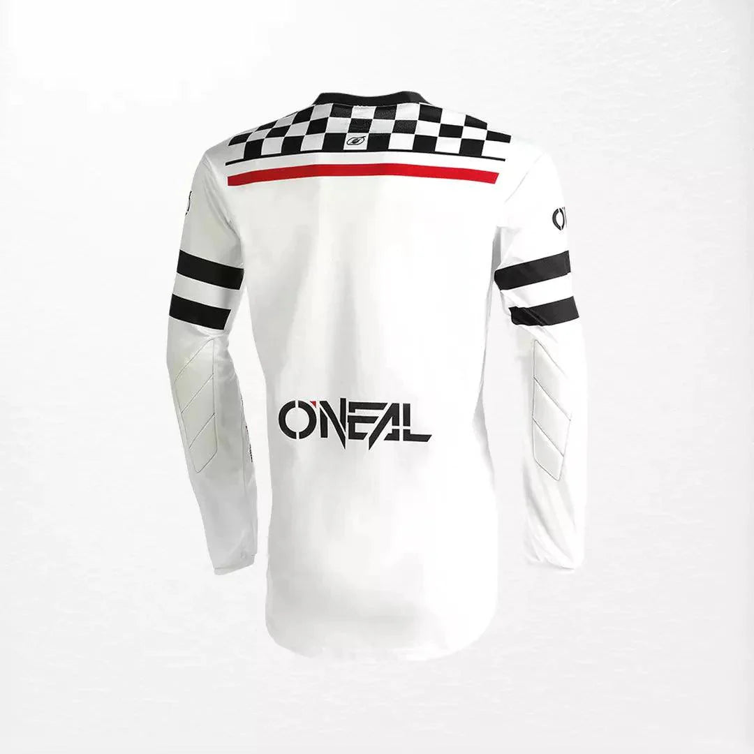 O'Neal Element Squadron Youth MX Jersey White-Black - Dash Racegear 