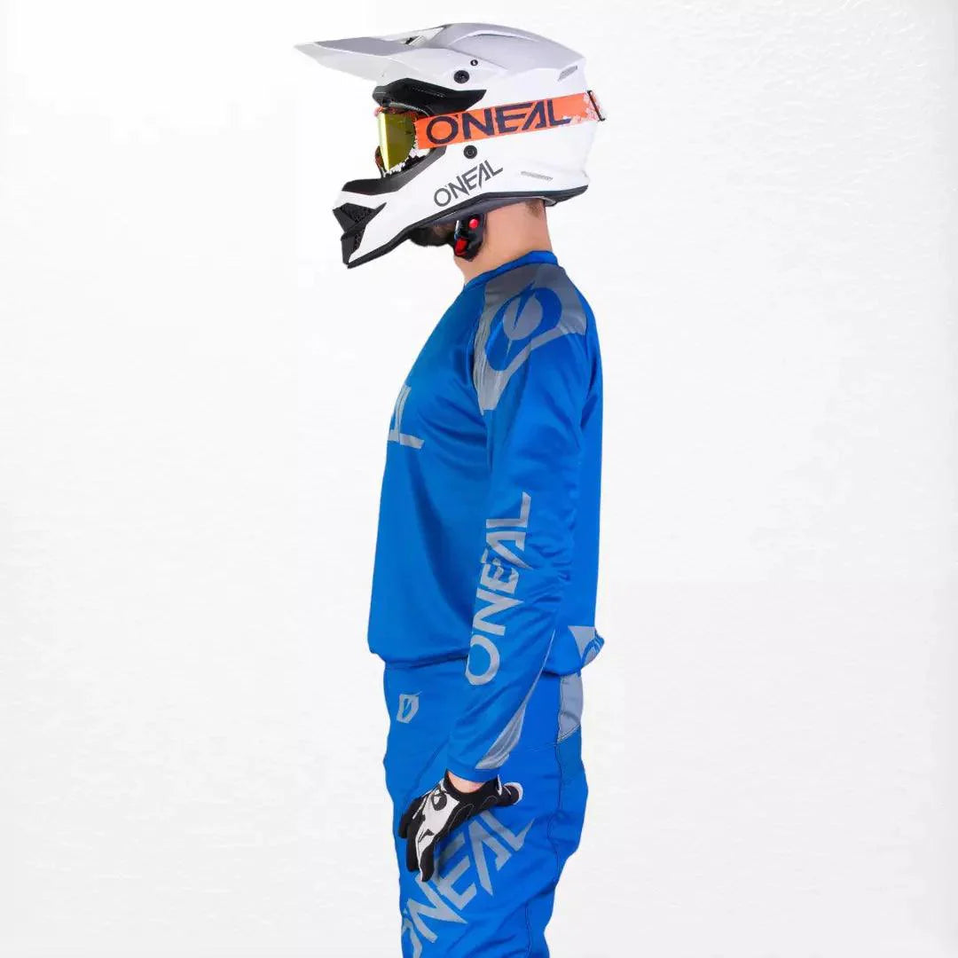 O'Neal Matrix MX Jersey Blue-Gray - Dash Racegear 