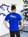 PRAGA T- SHIRT BLUE DASH RACEGEAR