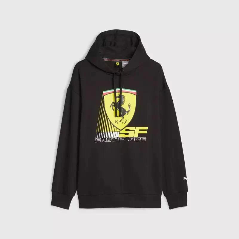 Scuderia Ferrari F1 PUMA Shield Hoodie Dash racegear