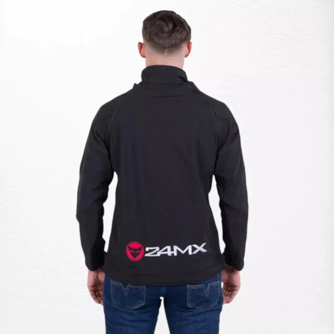 Personalized 24MX Team Softshell with Detachable Sleeves - Dash Racegear 