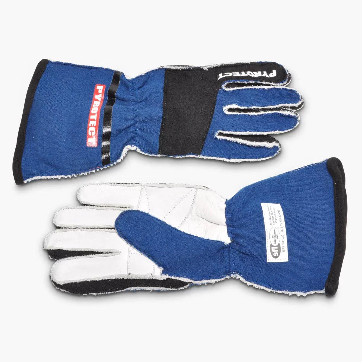 Pro Reverse Stitch 2 Layer SFI-5 Gloves Dash racegear