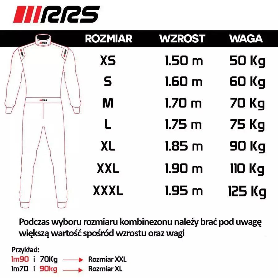 RRS DIAMOND COVERALL DASH RACEGEAR