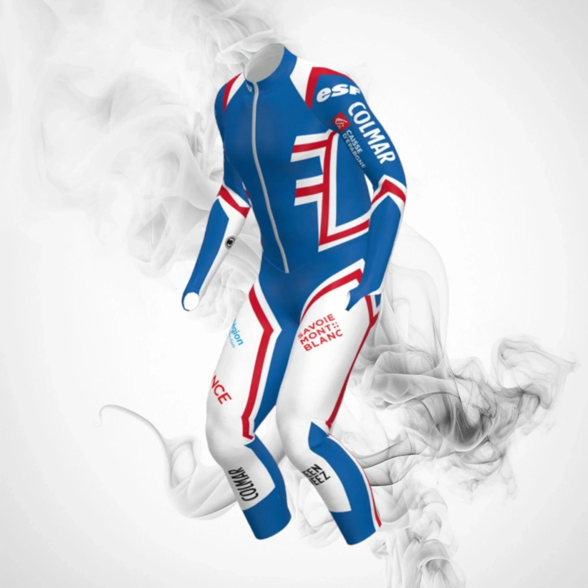 Ski Race Suit Colmar French Team Men's Ski Suit - Dash Racegear