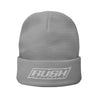 Rush Simple White Logo Beanie