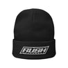 Rush Simple White Logo Beanie