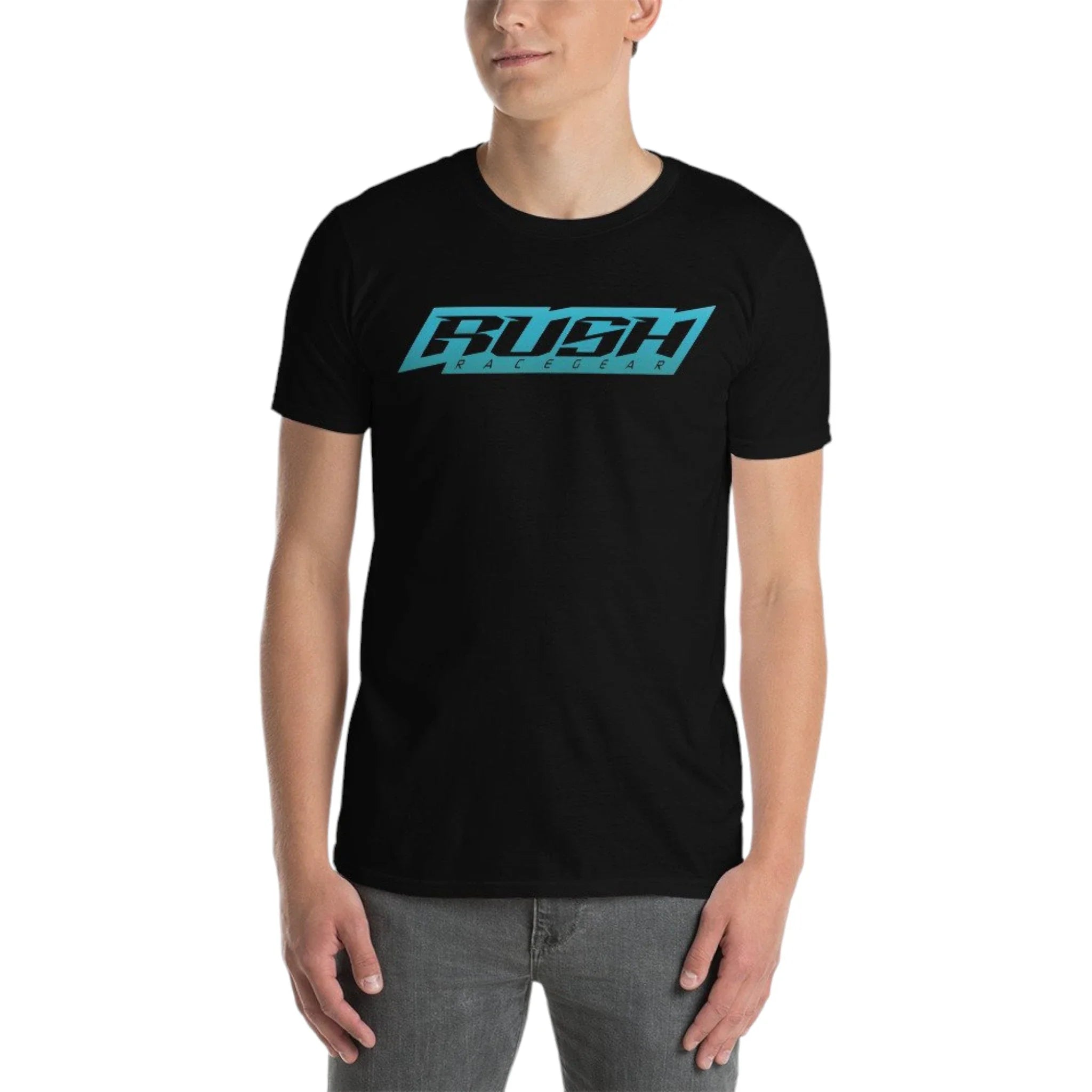 Rush Teal Fill Logo - Unisex Tee