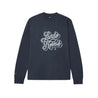 SCRIPT PETROL BLUE LONG SLEEVE TEE Dash racegear