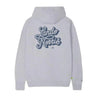 SCRIPT WHITE HEATHER HOODIE Dash racegear