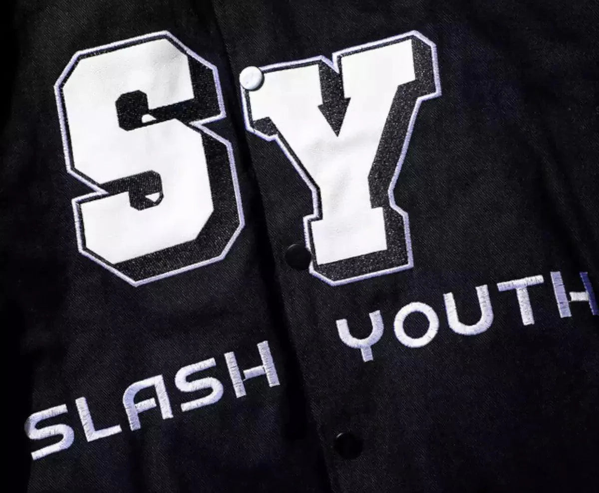 SLASH YOUTH RACING EMBROIDERED JACKET - Dash Racegear 