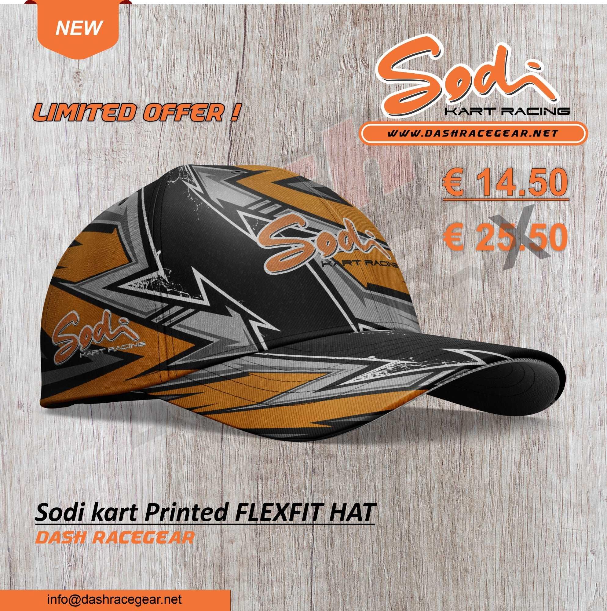 SODI KART FLEXFIT HAT 2020 DASH RACEGEAR