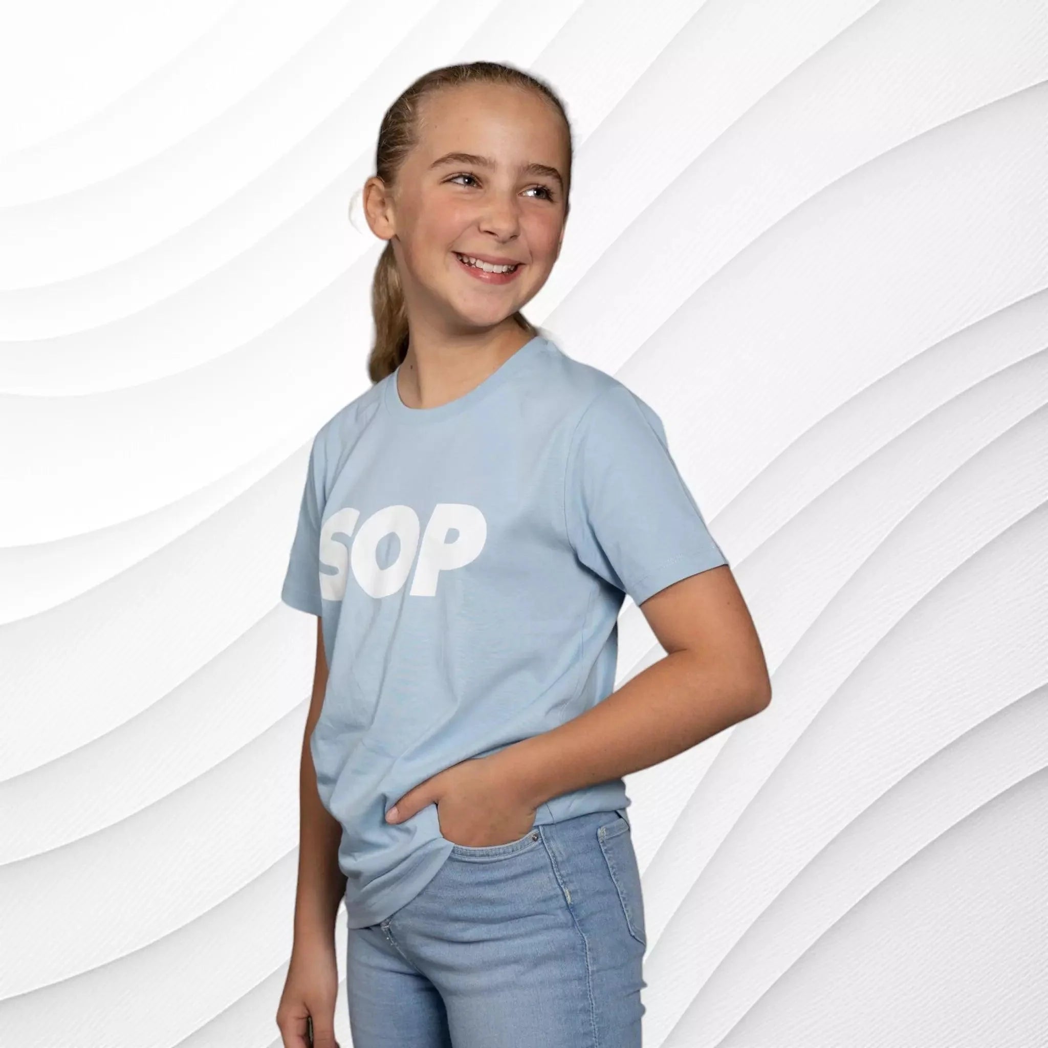 SOP KIDS SHIRT "SKY BLUE EDITION" - Dash Racegear 