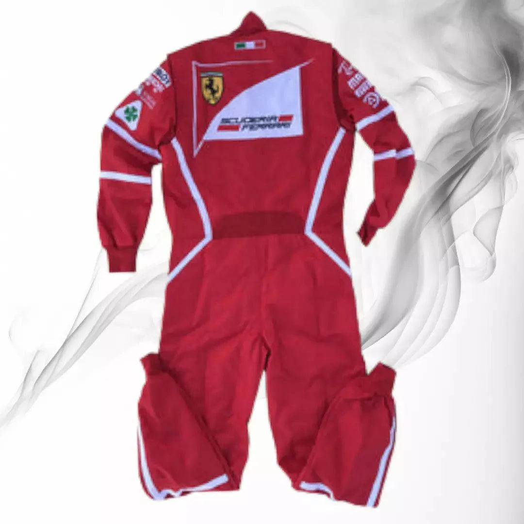 Sebastian Vettel 2017 Replica Racing Suit DASH RACEGEAR