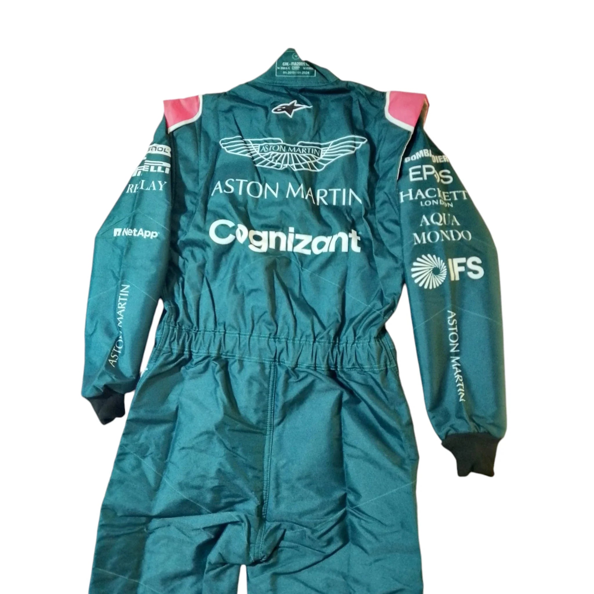 Sebastian Vettel Aston Martin F1 drivers 2021 Race Suit