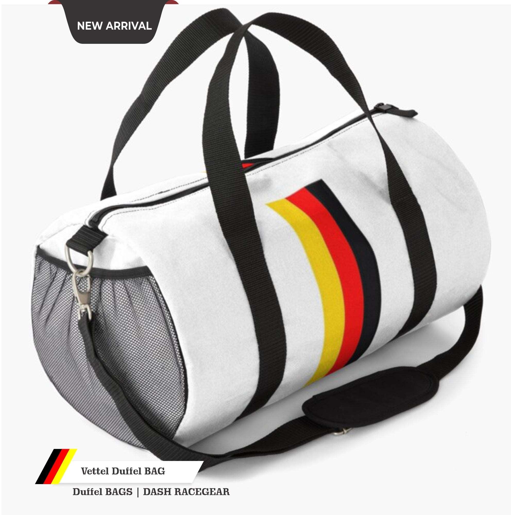 Sébastien Vettel Duffle Bag NEW 2020 | DASH RACEGEAR DASH RACEGEAR