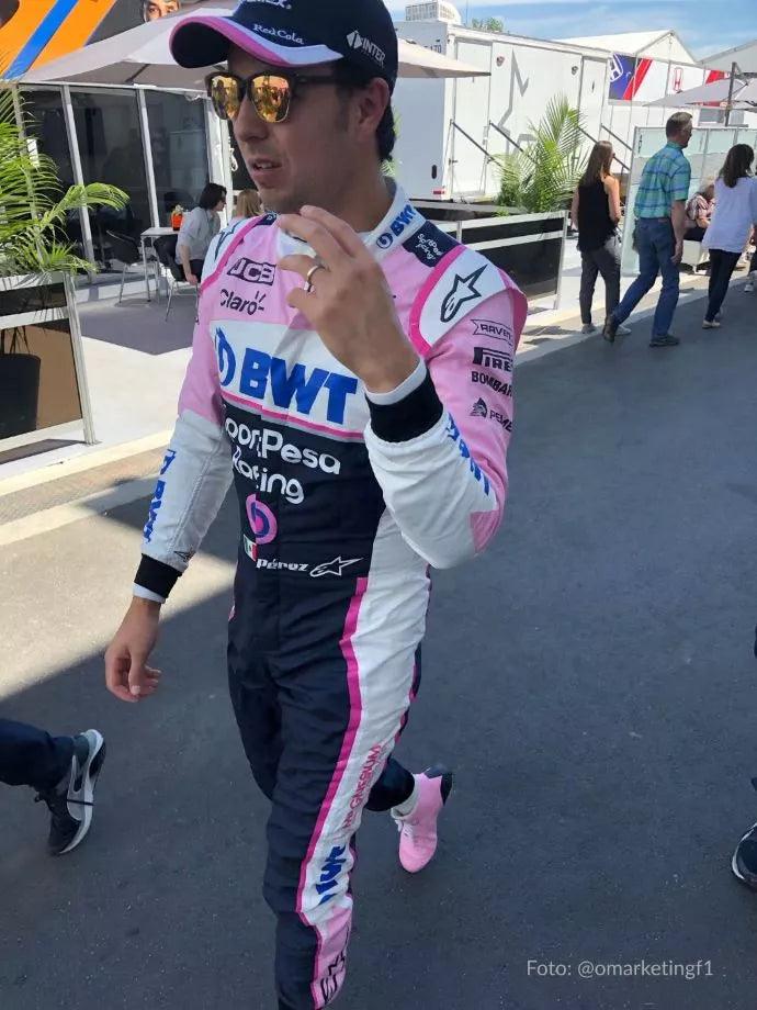 Sergio Pérez 2019 Racing Point F1 Team Race Suit DASH RACEGEAR