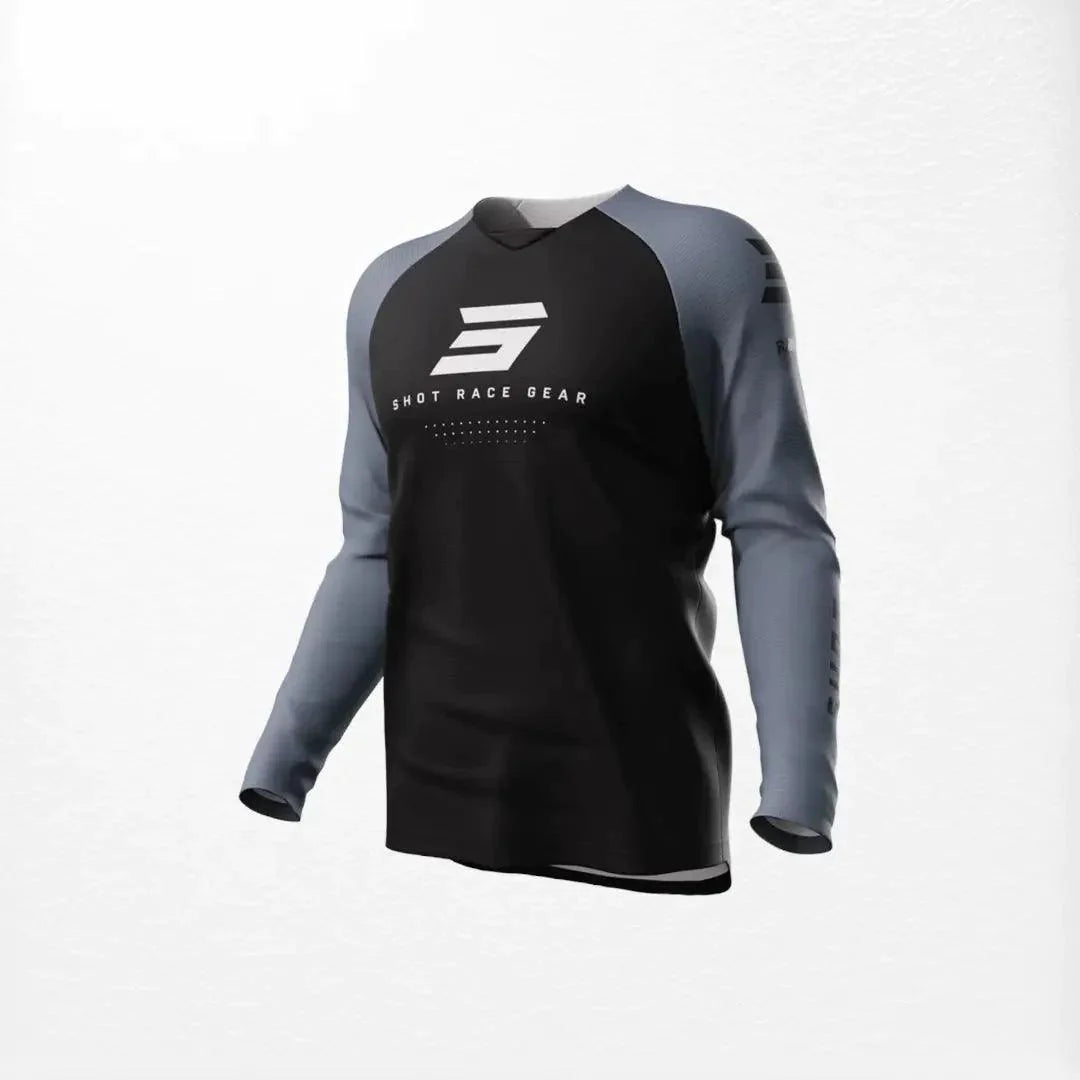 Shot Escape MX Jersey Grey - Dash Racegear 