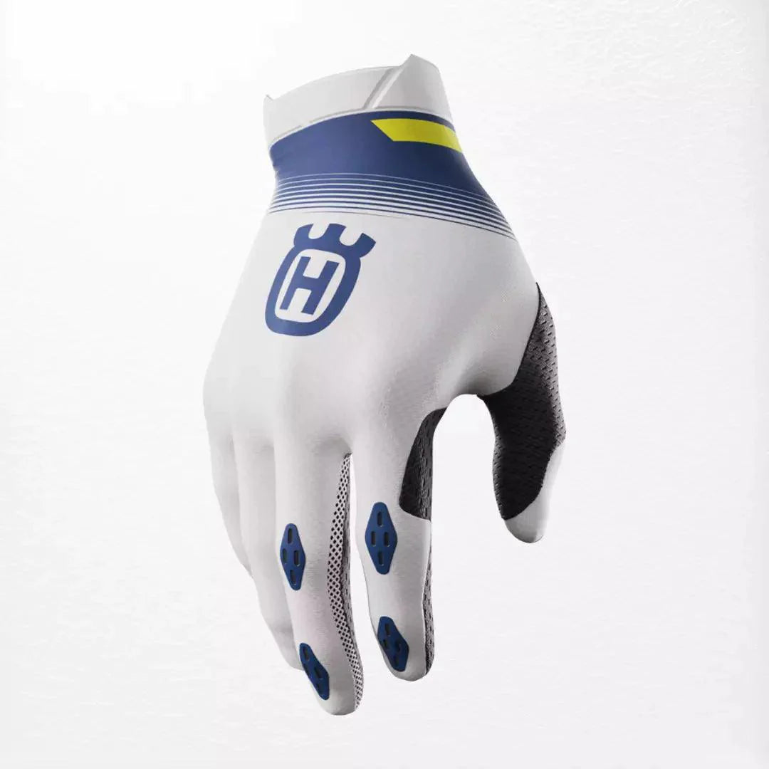 Shot Husqvarna Limited Edition 2023 MX Gloves Blue - Dash Racegear 