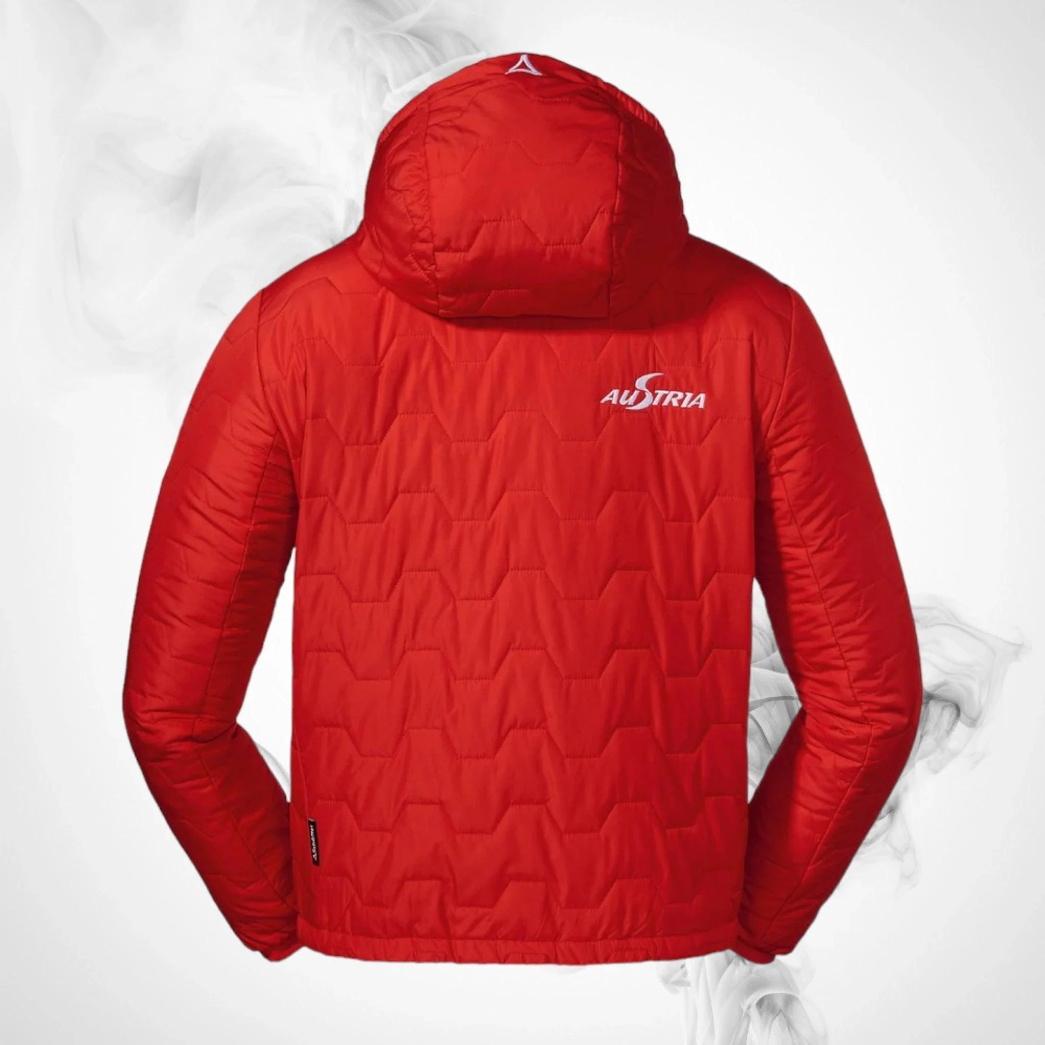 Ski Insulation Jacket SCHOFFEL Vntlft Hoody Adamont 3 K RT Junior Red - 2021/22 - Dash Racegear 