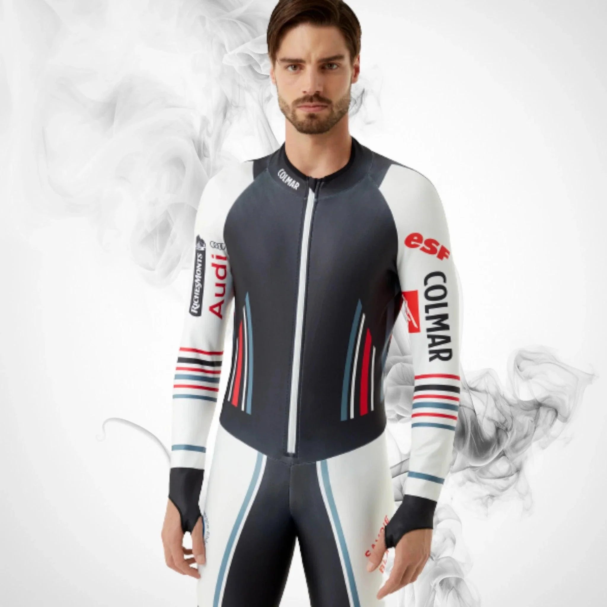 Ski Race Suit COLMAR French Team Men's Suit Junior - Dash Racegear 