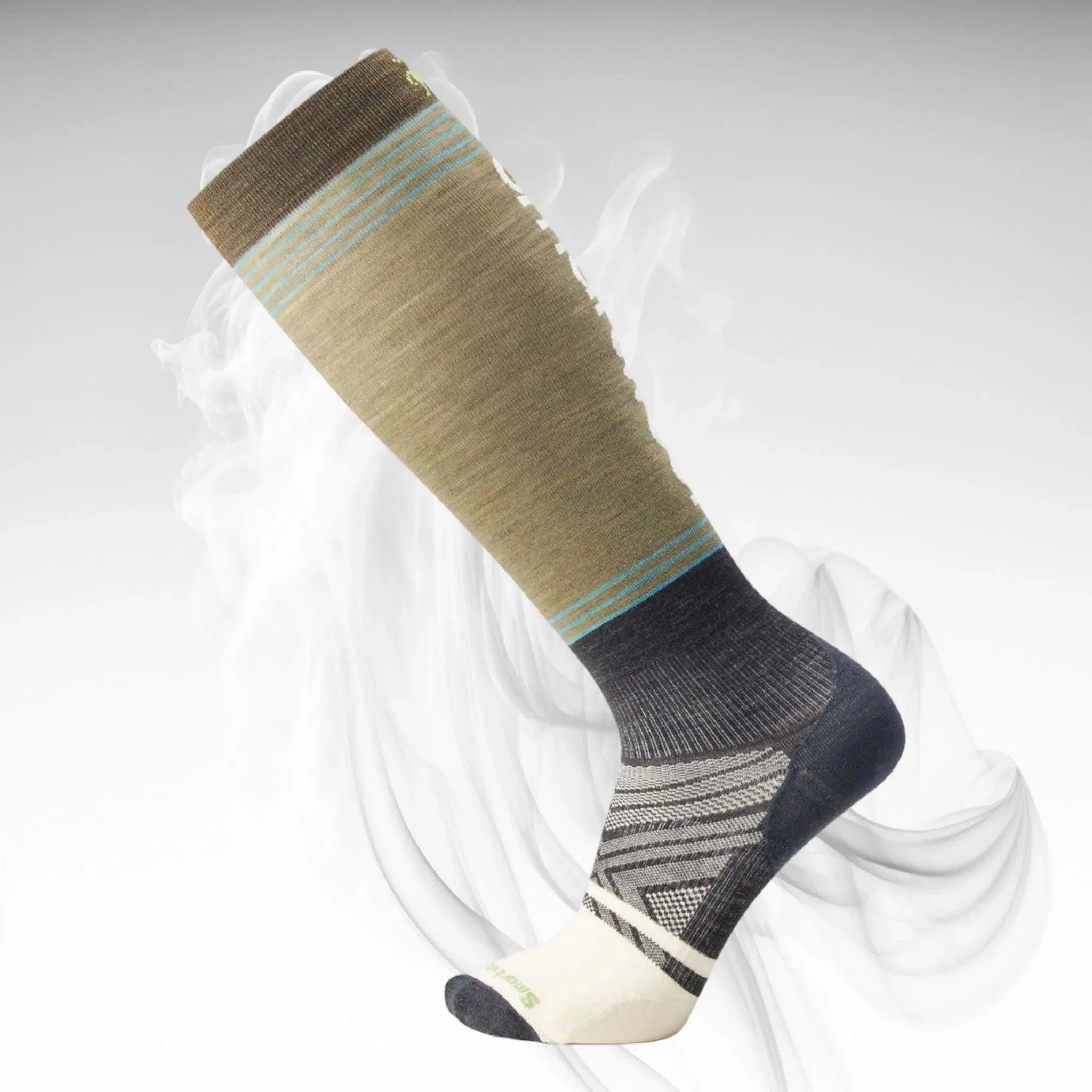 Smartwool Men's Zero Cushion Logo Ski Sock - Dash Racegear 