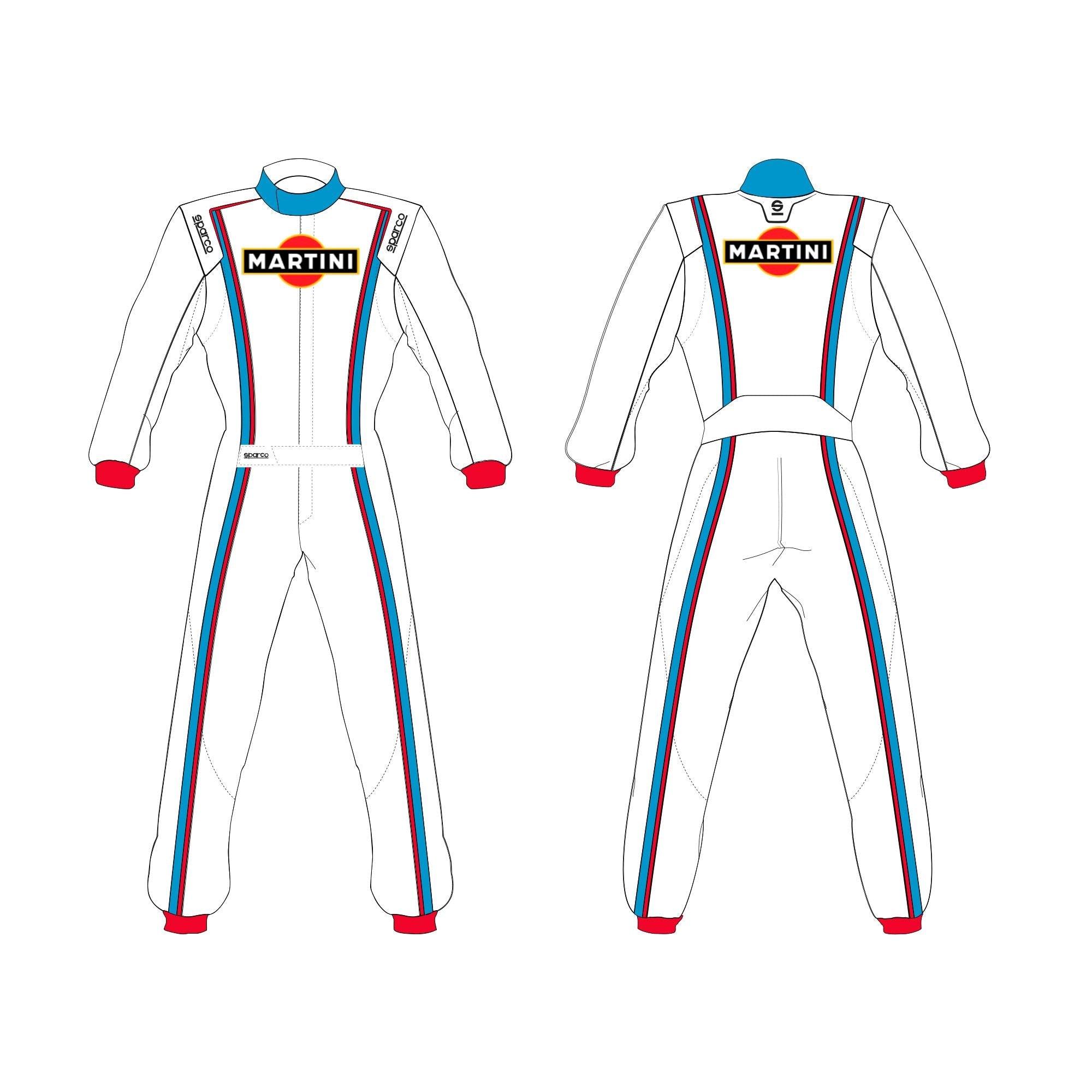 Sparco "Custom Easy" Competition Custom Design Race Suit DASH RACEGEAR