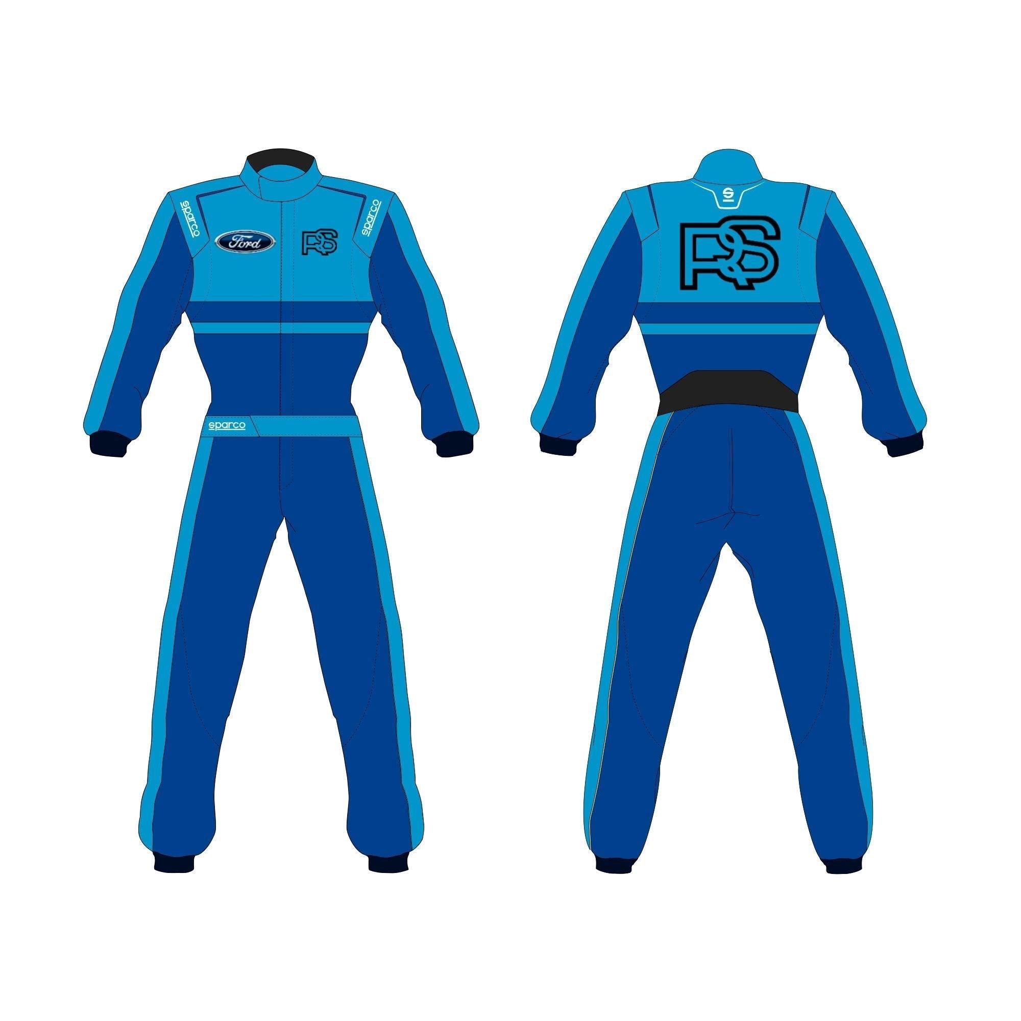 Sparco "Custom Easy" Competition Custom Design Race Suit DASH RACEGEAR