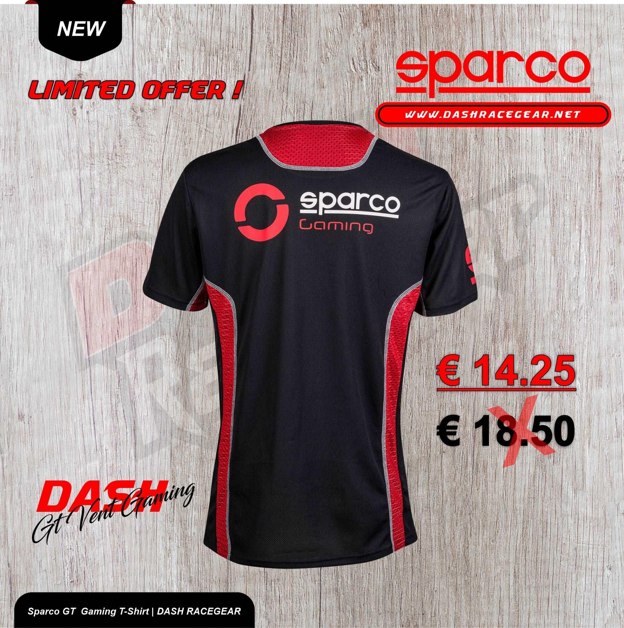 Sparco GT Gaming T-Shirt | DASH RACEGEAR DASH RACEGEAR