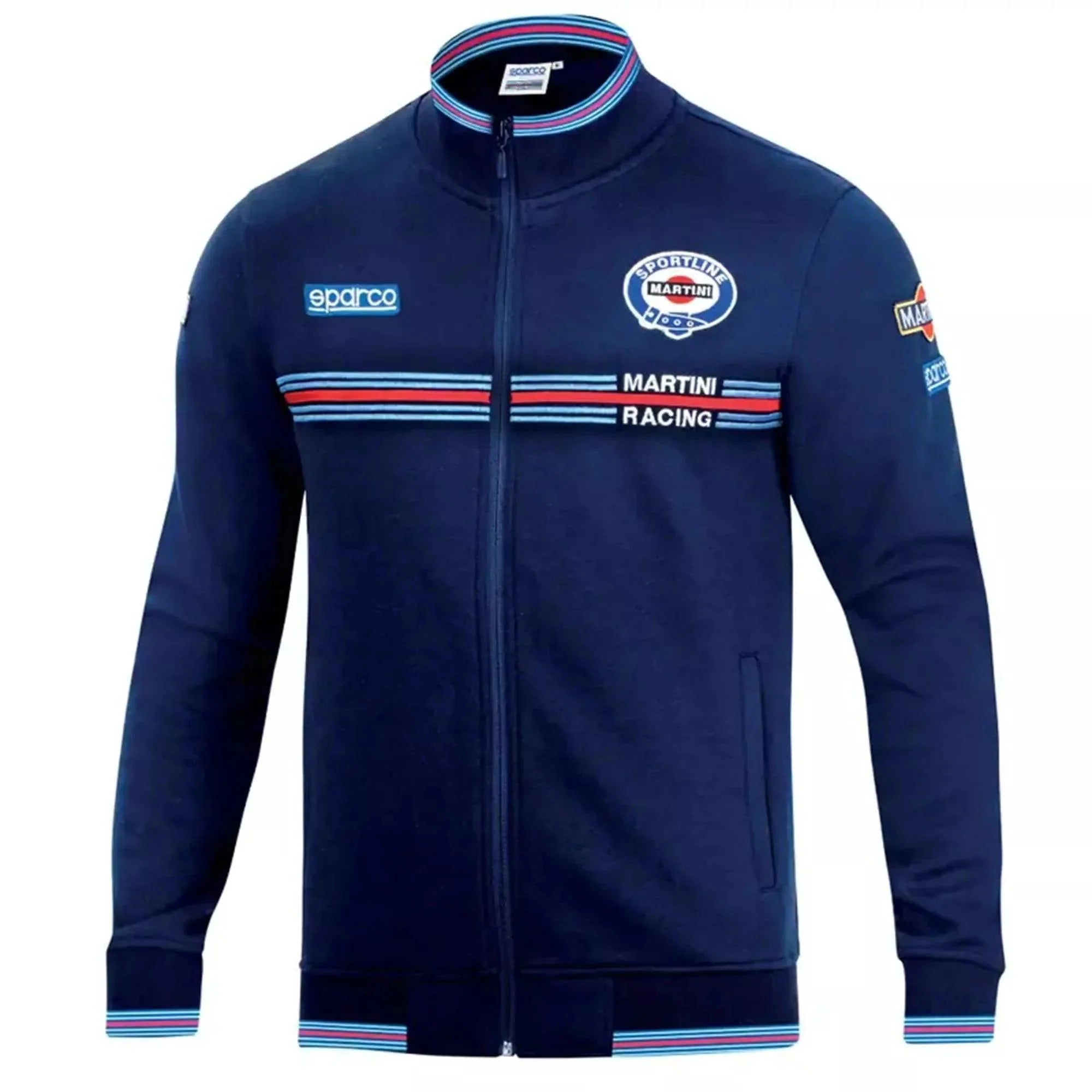 Sparco Full Zip Sweatshirt Martini Racing - Dash Racegear