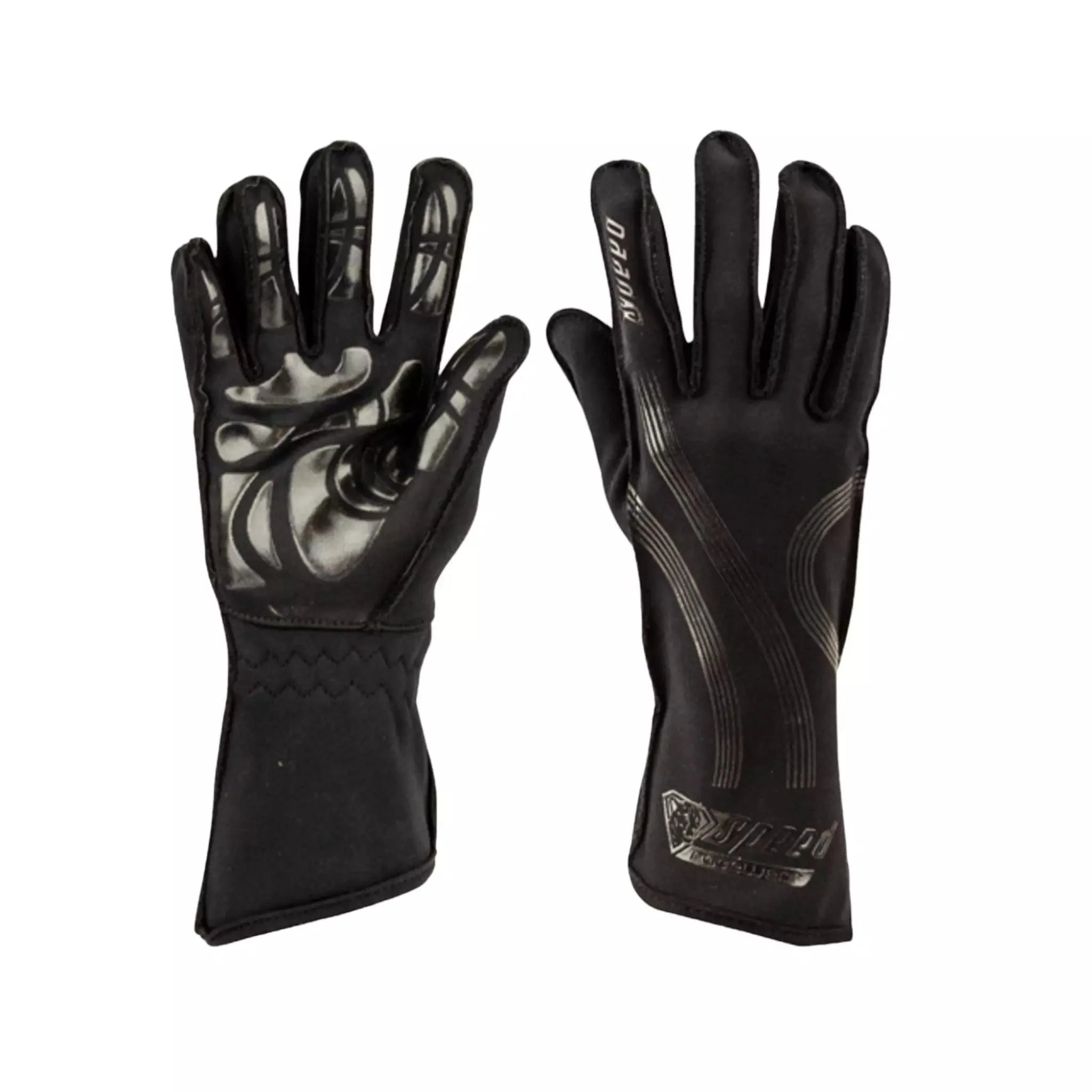 Speed gloves Adelaide G-1 Black DASH RACEGEAR